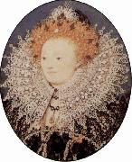 Nicholas Hilliard Portrat Elisabeth I, Konigin von England painting
